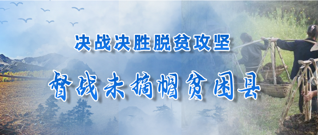 決戰(zhàn)決勝脫貧攻堅·督戰(zhàn)未摘帽貧困縣